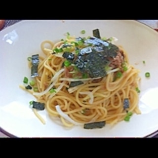 簡単すぎてびっくり☆ツナ玉ねぎパスタ☆めんつゆのみ